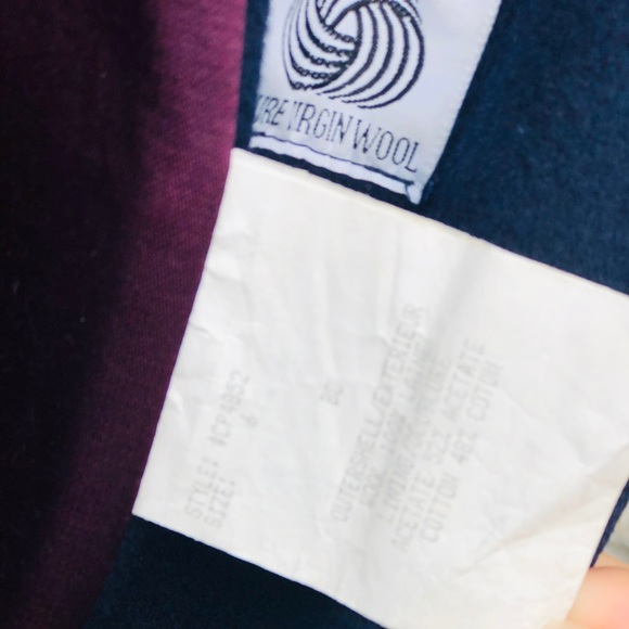 Vintage Sterling Stall Canada Wool Coat 80’s 6 - Picture 6 of 7